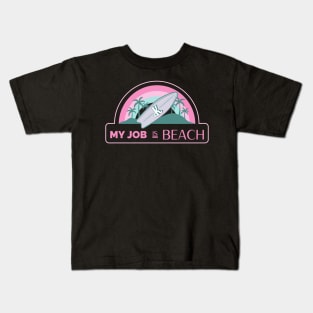 Ken "My Job Is Beach" Kids T-Shirt